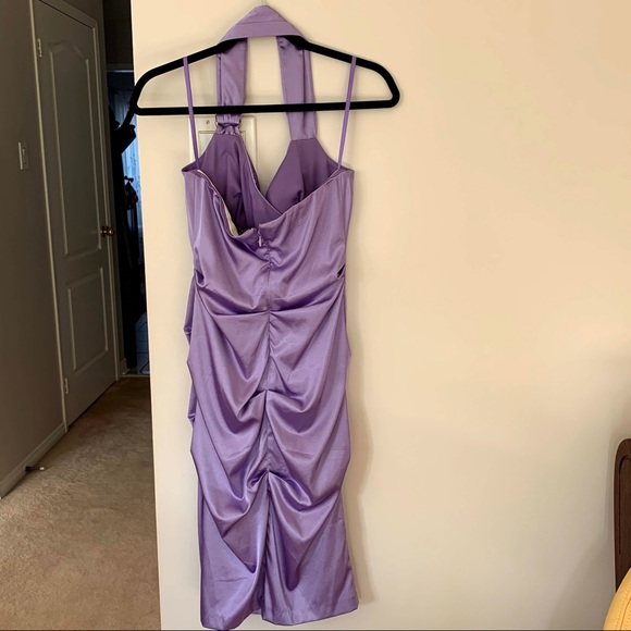 Le Chateau Lilac Dress - Picture 3 of 5